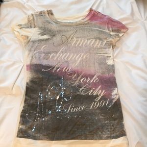 Armani Exchange t shirt